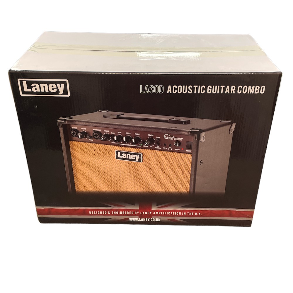 Laney Brand New Laney LA30D 30W Acoustic Guitar Combo Amp Own4Less